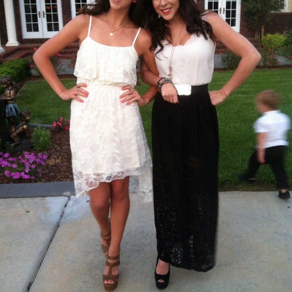 Love Reign White Lace Dress